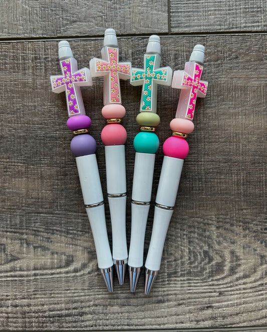 He Has Risen Cross Pen